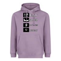 Lavender Tax Day Eat Sleep Do Taxes Repeat Gift Heavyweight Hoodie - Bettercallsaul