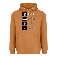 Meerkat Tax Day Eat Sleep Do Taxes Repeat Gift Heavyweight Hoodie - Bettercallsaul