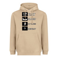 Tax Day Eat Sleep Do Taxes Repeat Gift Heavyweight Hoodie | Teevron