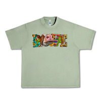 Oil Green Western Love Simmental Cow Urban Heavy Tee - LillyAllenDesigns