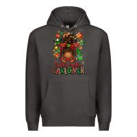 Smoke santas favorite caregiver afro messy bun Premium Hoodie - texasbilliewilder