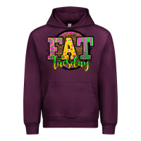 Mauve Wine mardi gras fat tuesday Urban Hoodie - OliviaCreatesArt