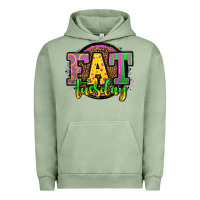 Pigment Oil Green mardi gras fat tuesday Urban Hoodie - OliviaCreatesArt