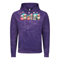 Cloud Purple volleyball coffee cups Vintage Hoodie - Jasminsmagicworld