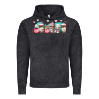 Vintage Black volleyball coffee cups Vintage Hoodie - Jasminsmagicworld