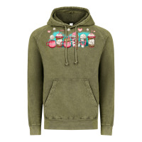 Vintage Olive volleyball coffee cups Vintage Hoodie - Jasminsmagicworld