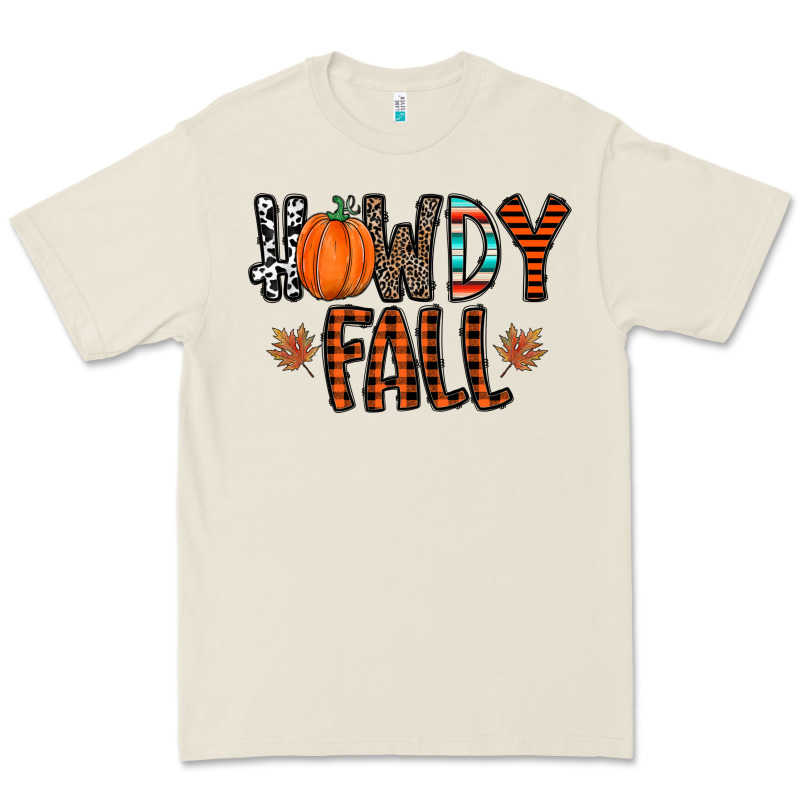 Howdy Fall Premium Tee by CowhideDigitalArt | Teevron