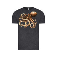 Vintage Black octopus Vintage Tee - LillyAllenDesigns