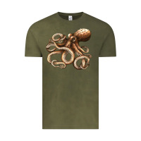 Vintage Olive octopus Vintage Tee - LillyAllenDesigns