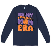 Navy in my basketball mom era Long Sleeve Tee - MaliasSmallBusiness