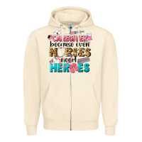 Sandshell caregiver because nurses need heroes Zipper Hoodie - LillyAllenDesigns