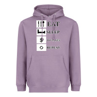 Lavender Tax Day Eat Sleep Do Taxes Repeat Gift Heavyweight Hoodie - Bettercallsaul