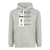 Moon Dust Tax Day Eat Sleep Do Taxes Repeat Gift Heavyweight Hoodie - Bettercallsaul
