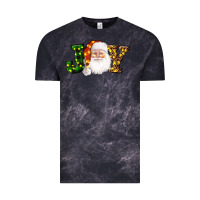 Cloud Black Christmas santa clause joy Vintage Tee - AdoDesignShop
