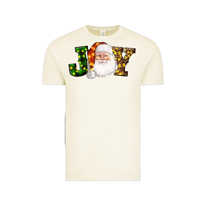 Christmas Santa Clause Joy Vintage Tee by AdoDesignShop | Teevron