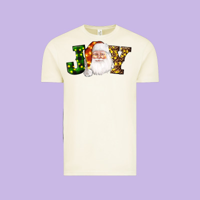 Christmas Santa Clause Joy Vintage Tee Designed By Adodesignshop