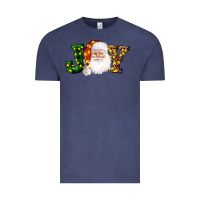 Vintage Denim Christmas santa clause joy Vintage Tee - AdoDesignShop