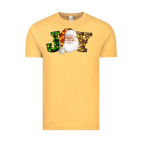 Vintage Mustard Christmas santa clause joy Vintage Tee - AdoDesignShop