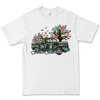 White autism awareness Premium Tee - SublimationCraftShop