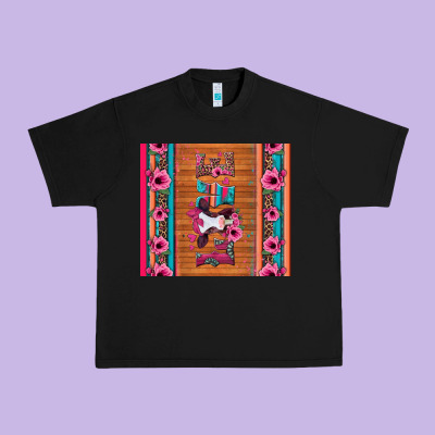 Love Baby Calf Valentine's Day Urban Heavy Tee Designed By Jasminsmagicworld