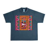 Midnight Navy love baby calf valentine's day Urban Heavy Tee - Jasminsmagicworld