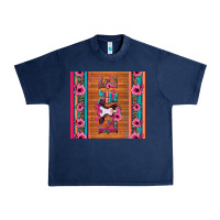 Navy love baby calf valentine's day Urban Heavy Tee - Jasminsmagicworld