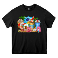 Black travel coffee cups Heavy Core Tee - Zillion Design Studio