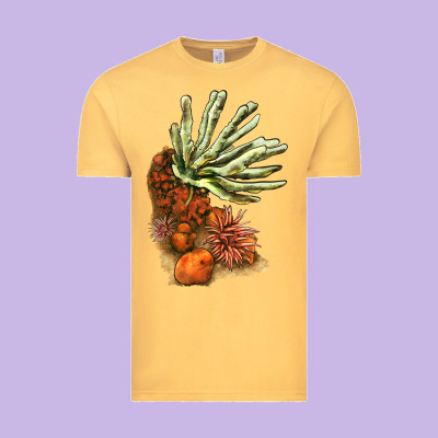 Coral Reef Vintage Tee Designed By Lillyallendesigns
