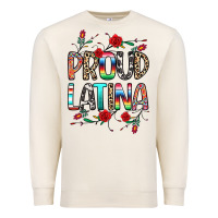 Sandshell Proud Latina Premium Sweatshirt - texasbilliewilder