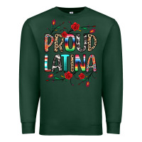 Sports Green Proud Latina Premium Sweatshirt - texasbilliewilder