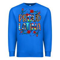True Royal Proud Latina Premium Sweatshirt - texasbilliewilder