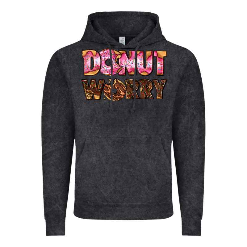 Donut Worry With Donut Vintage Hoodie by AdoDesignShop | Teevron