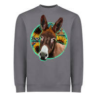 Storm aztec backsground donkey Heavyweight Sweatshirt - Jasminsmagicworld