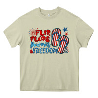 Flip Flops Fireworks & Freedom Heavy Core Tee | Teevron