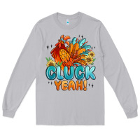 Moon Dust cluck yeah Long Sleeve Tee - MaliasSmallBusiness