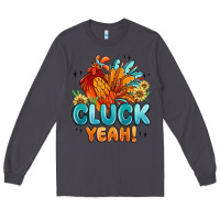 Smoke cluck yeah Long Sleeve Tee - MaliasSmallBusiness