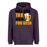 Plum Tax Day Will Give Advice For Beer Gift Heavyweight Hoodie - Bettercallsaul