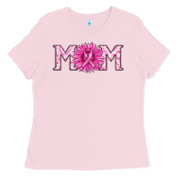 Bubblegum Pink breast cancer mom Ladies Tee - RanaPortraitStore