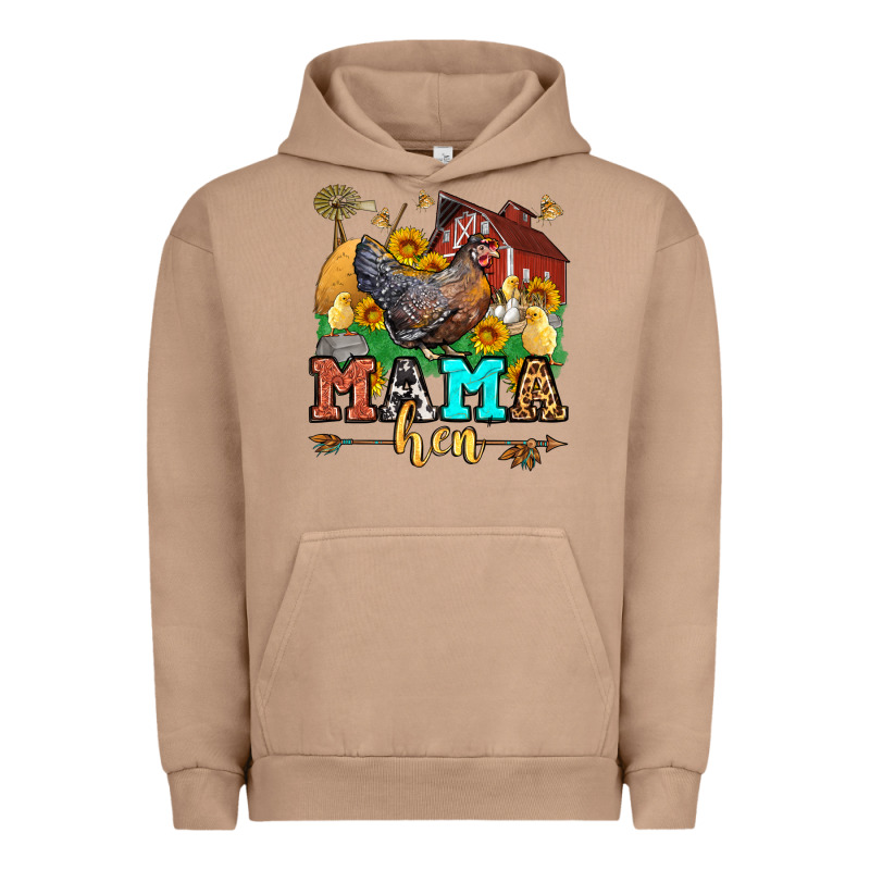 Mama Hen Western Olivia Urban Hoodie by OliviaCreatesArt | Teevron