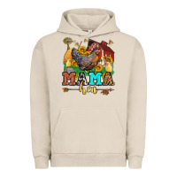 Pigment French Oak mama hen western olivia Urban Hoodie - OliviaCreatesArt