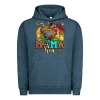 Pigment Midnight Navy mama hen western olivia Urban Hoodie - OliviaCreatesArt