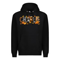 Black Personalized Fall Autumn Premium Hoodie - NancyCooperArtShop