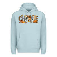 Blue Mist Personalized Fall Autumn Premium Hoodie - NancyCooperArtShop