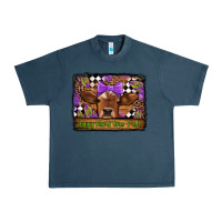 Midnight Navy happy mardi gras y'all cow Urban Heavy Tee - Jasminsmagicworld