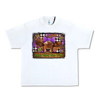 White happy mardi gras y'all cow Urban Heavy Tee - Jasminsmagicworld