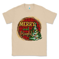 Mushroom merry and bright christmas tree Classic Tee - AdoDesignShop