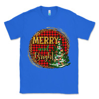 True Royal merry and bright christmas tree Classic Tee - AdoDesignShop
