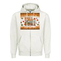 Oatmeal Heather fall sweet fall tumbler Zipper Hoodie - BundleAndBundleShop
