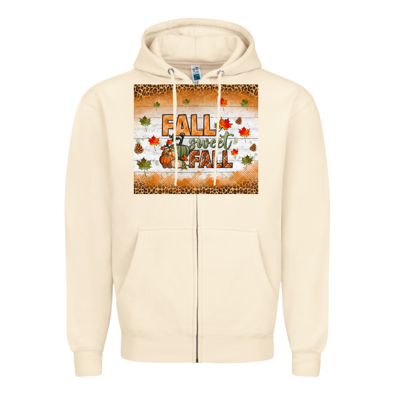 Fall Sweet Fall Tumbler Zipper Hoodie by BundleAndBundleShop | Teevron