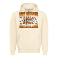 Sandshell fall sweet fall tumbler Zipper Hoodie - BundleAndBundleShop